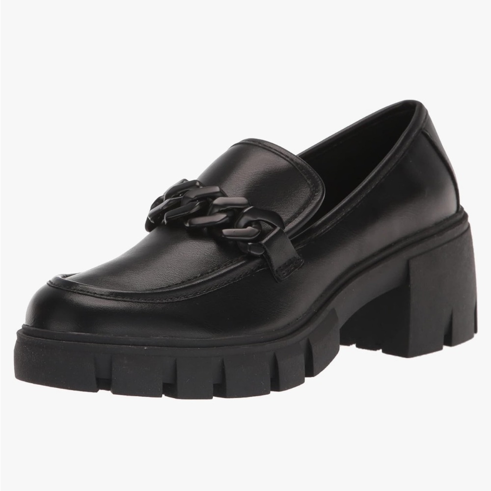 Madden Girl Hoxtonn lug sole loafers size 8